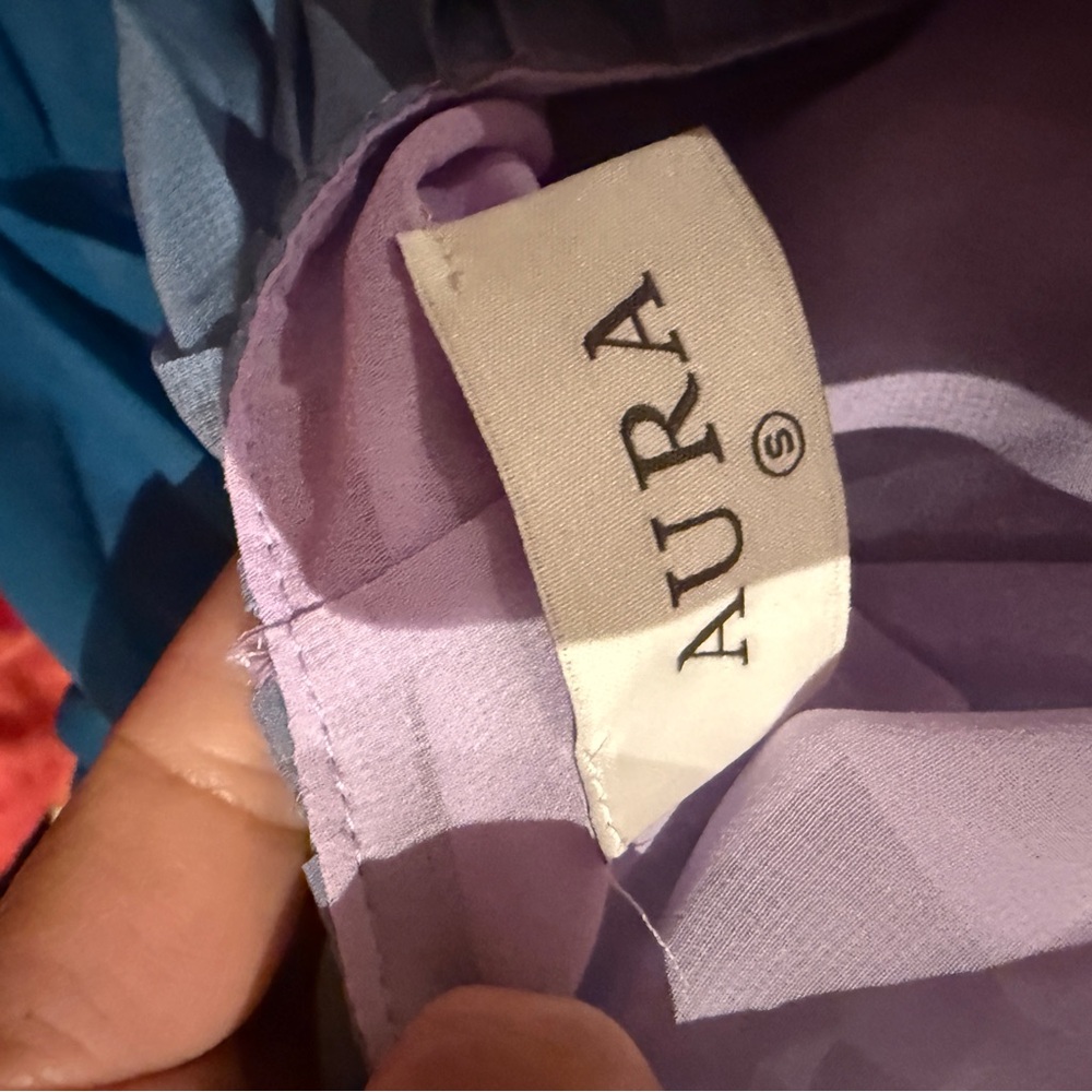 Aura pleated ombré maxi dress - Picture 5 of 5